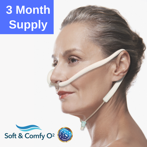 3 Soft & Comfy O2 Nasal Cannulas